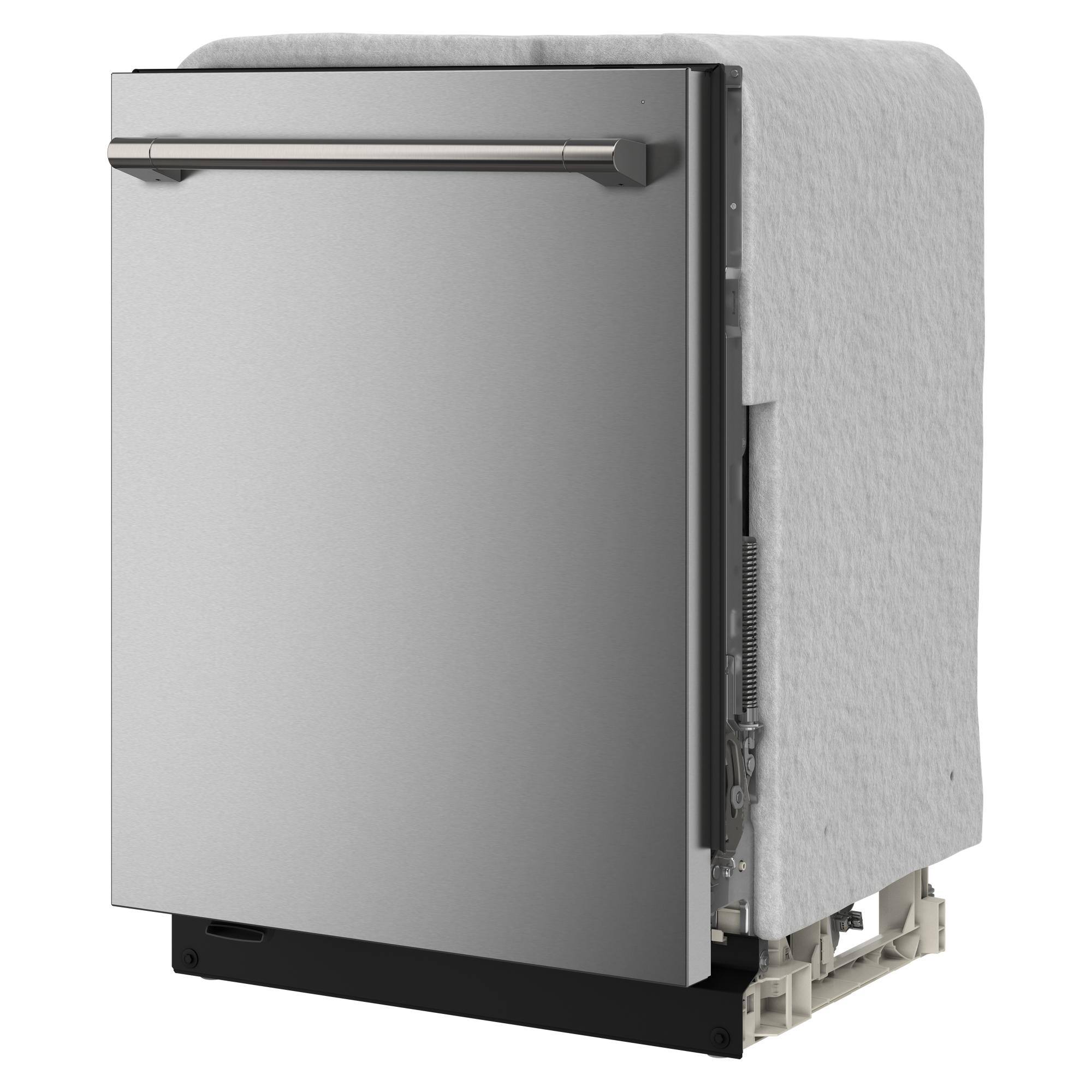 Angle. Maytag - 24" Top Control Built-In Dishwasher with PowerBlast Cycle and PowerDry - Fingerprint Resistant Stainless Steel.