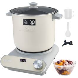 VEVOR - Dough Mixer 7.4 Quart Electric Dough Maker with Ferment Function, for Pizza, Pasta, Sourdough and Fufu - Beige