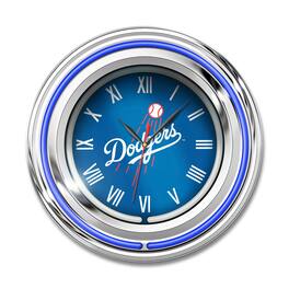 Imperial - Los Angeles Dodgers 15" Team Color Neon Clock - Blue