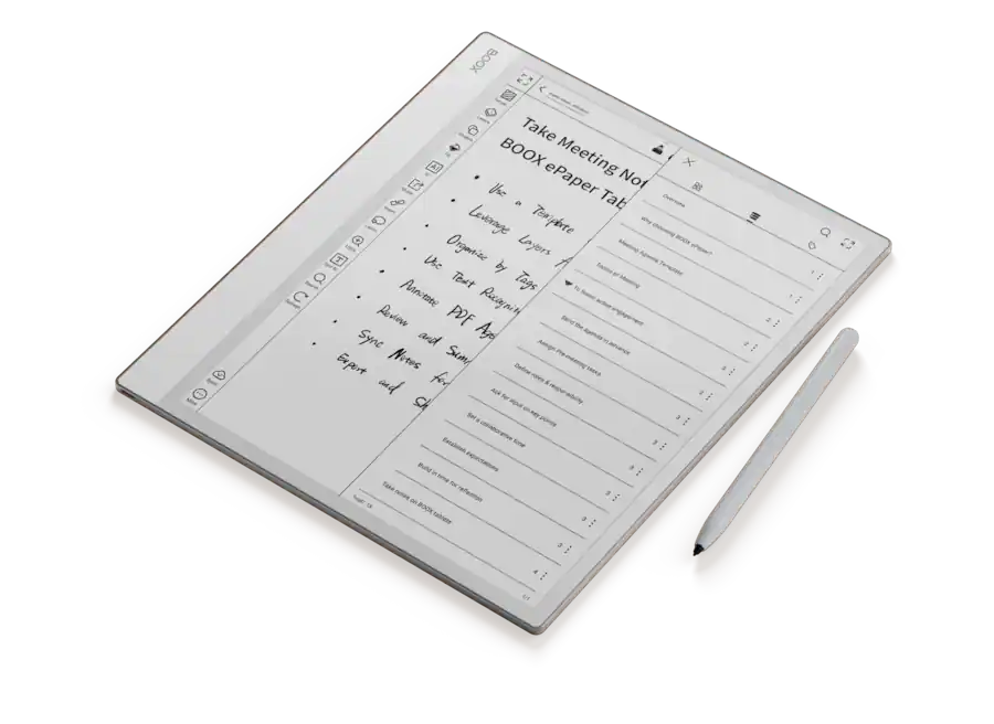 Definition Notes Tab BOOX Note Max 13.3
