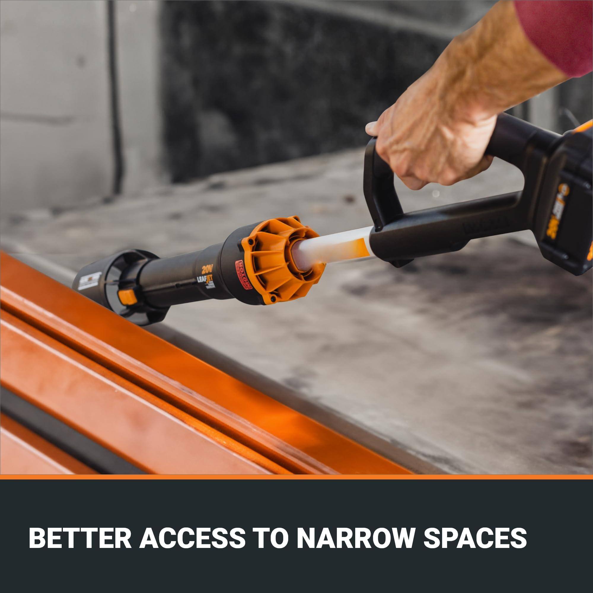 20V LAF A 6 SROTSR 6 BETTER ACCESS TO NARROW SPACES