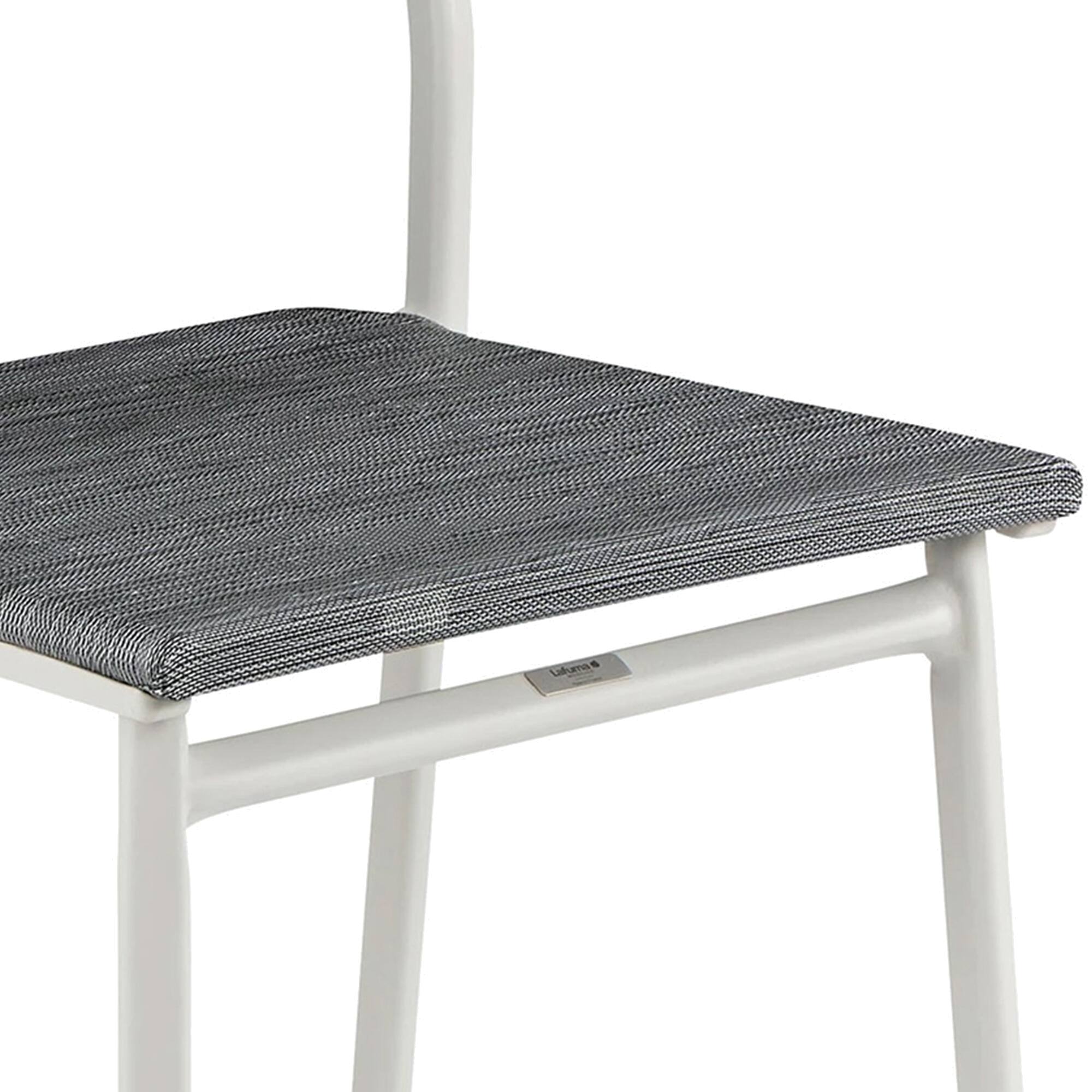 Alt View 4. Lafuma - Lafuma Batyline Duo ORON Durable Outdoor Armchair, Sand/Obsidian (Set of 2) - Sand Frame - Obsidian.