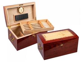 Prestige - Broadway Cigar Humidor - Hand Rubbed Lacquer Finish