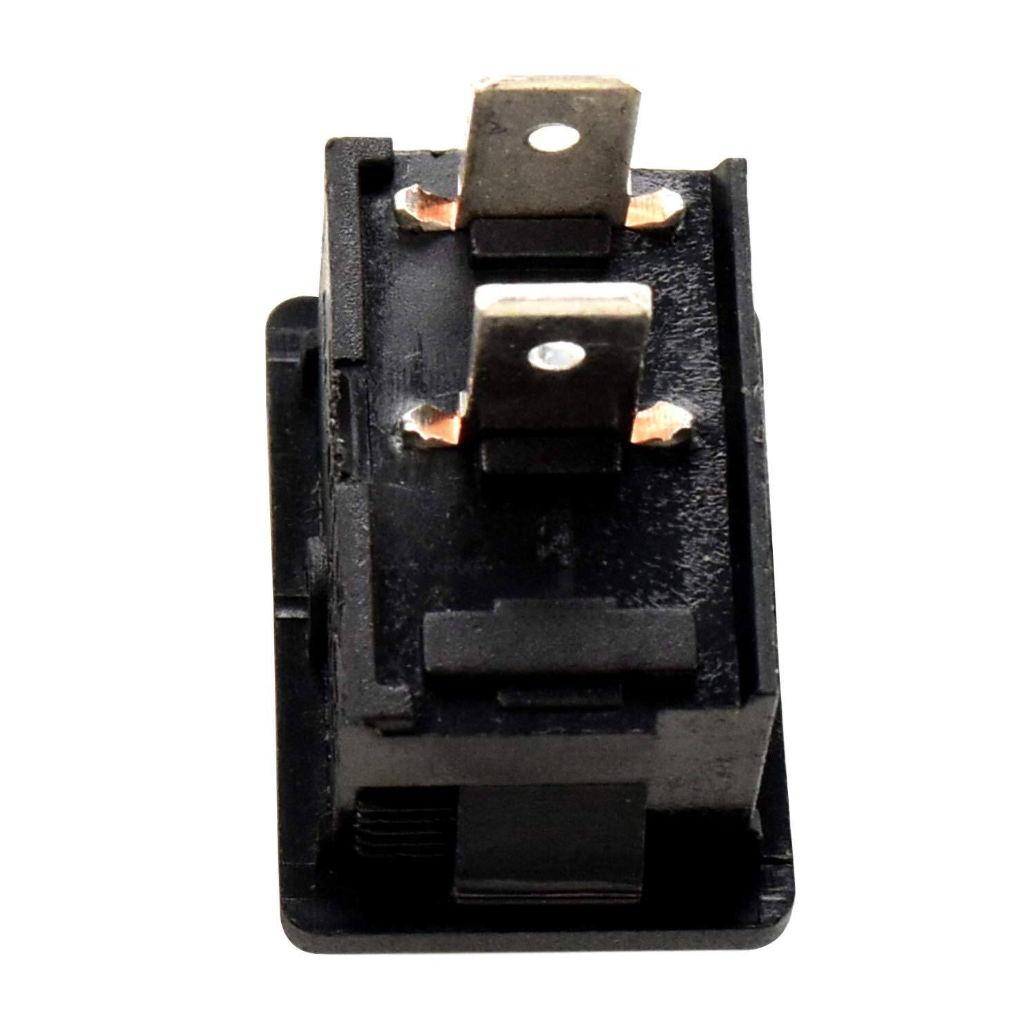 Back. HQRP - Engine On-Off Power Switch for MTD, Craftsman, Ryobi, Troy-Bilt, Yard-Man, Bolens - black.