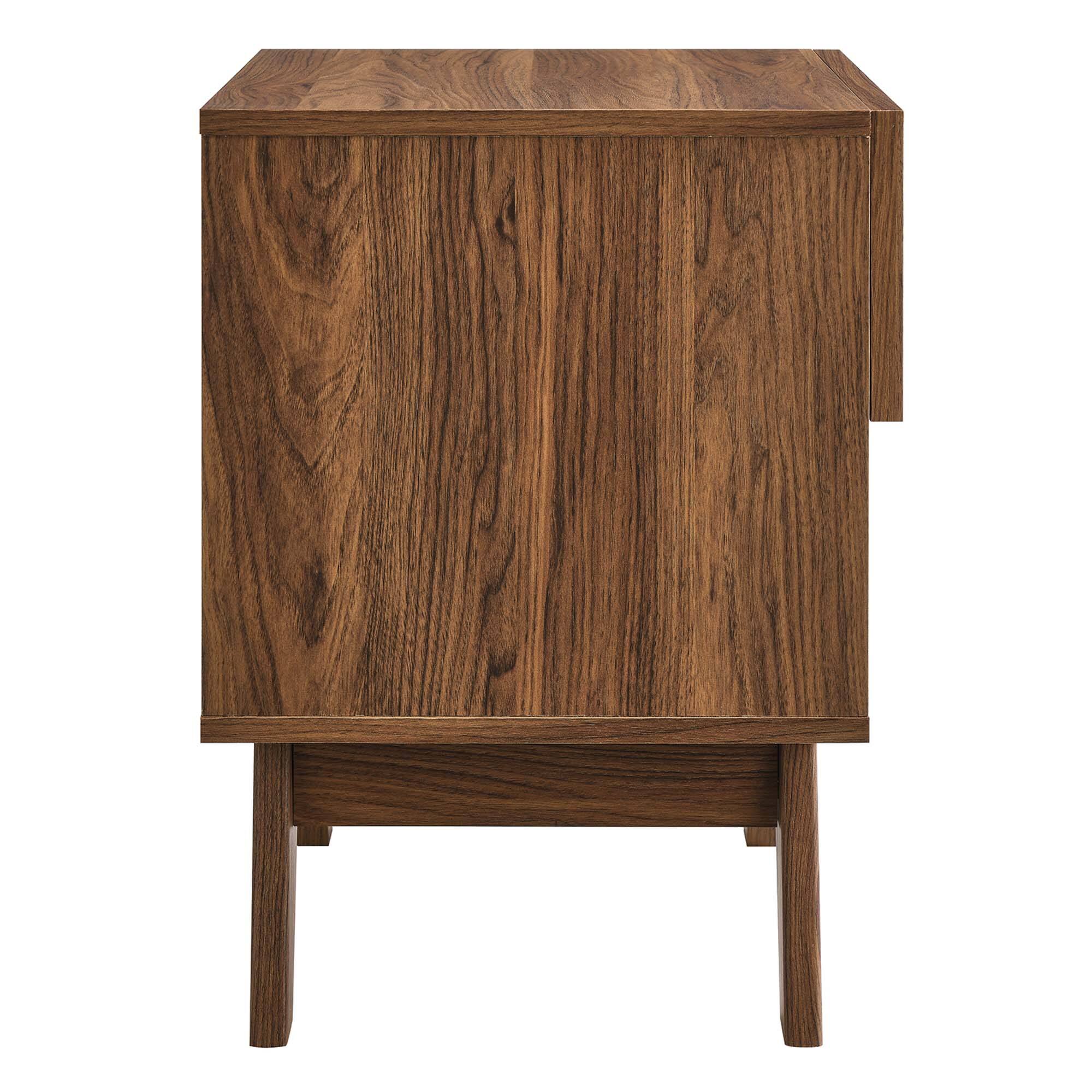 Alt View 1. Modway - Soma 1-Drawer Nightstand by Modway - Walnut.