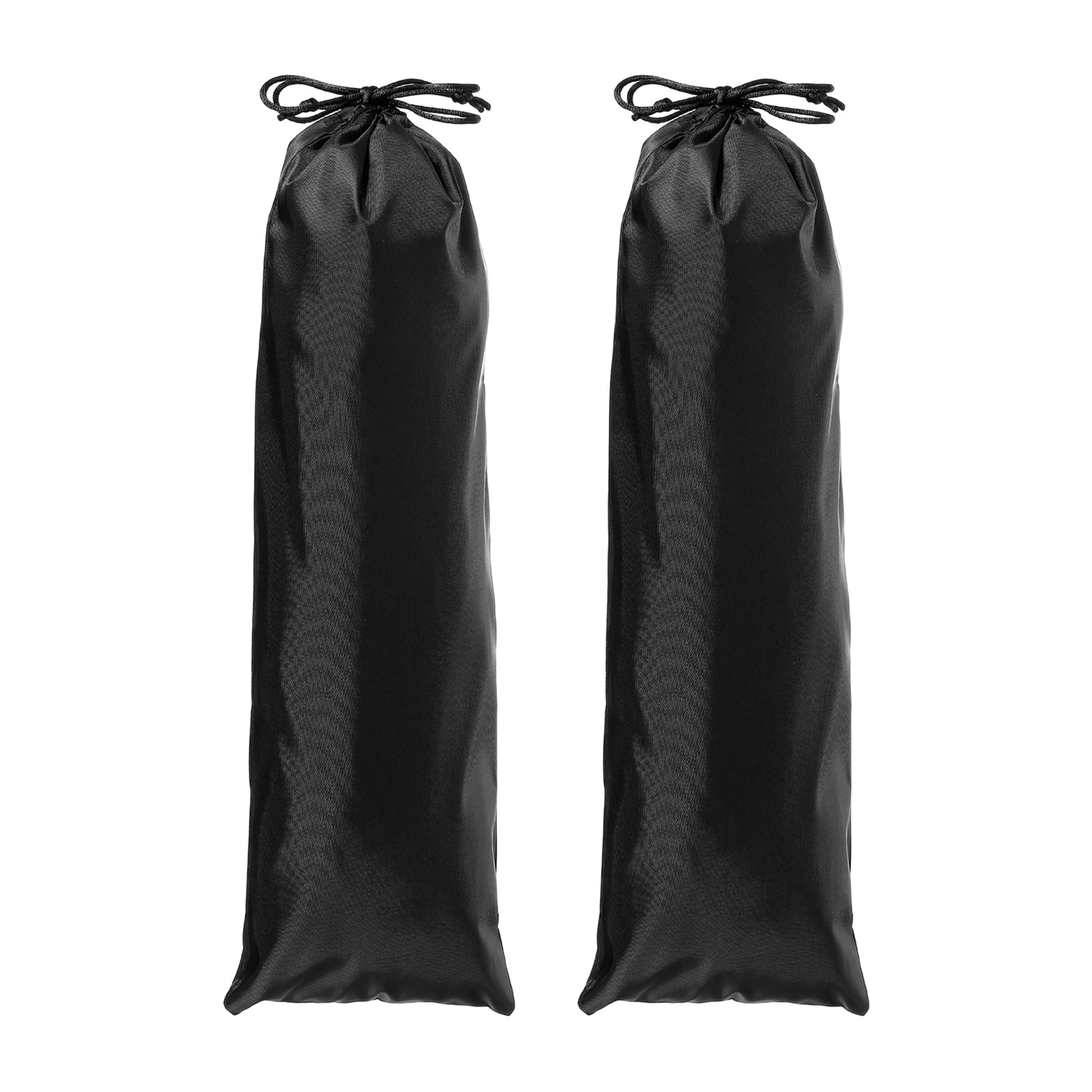 Unique Bargains - Tripod Case Bag, Nylon Tripod Storage Bag, Long Foldable Monopod Compact Carrying Organizer Pouch, 24x6In & 2pcs - Black