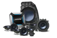 Alpine - 11-Speaker Complete Sound System Upgrade for 2022-Up Tesla Model 3 - Black - Front_Zoom