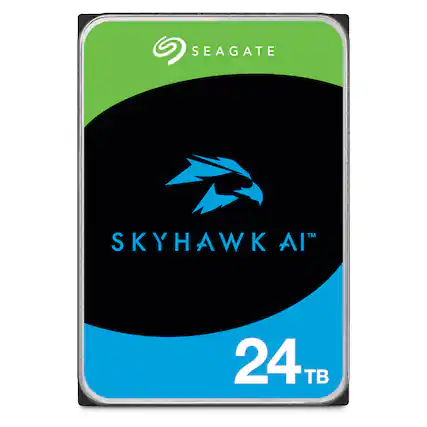 SEAGATE, SKYHAWK AI, 24 TB