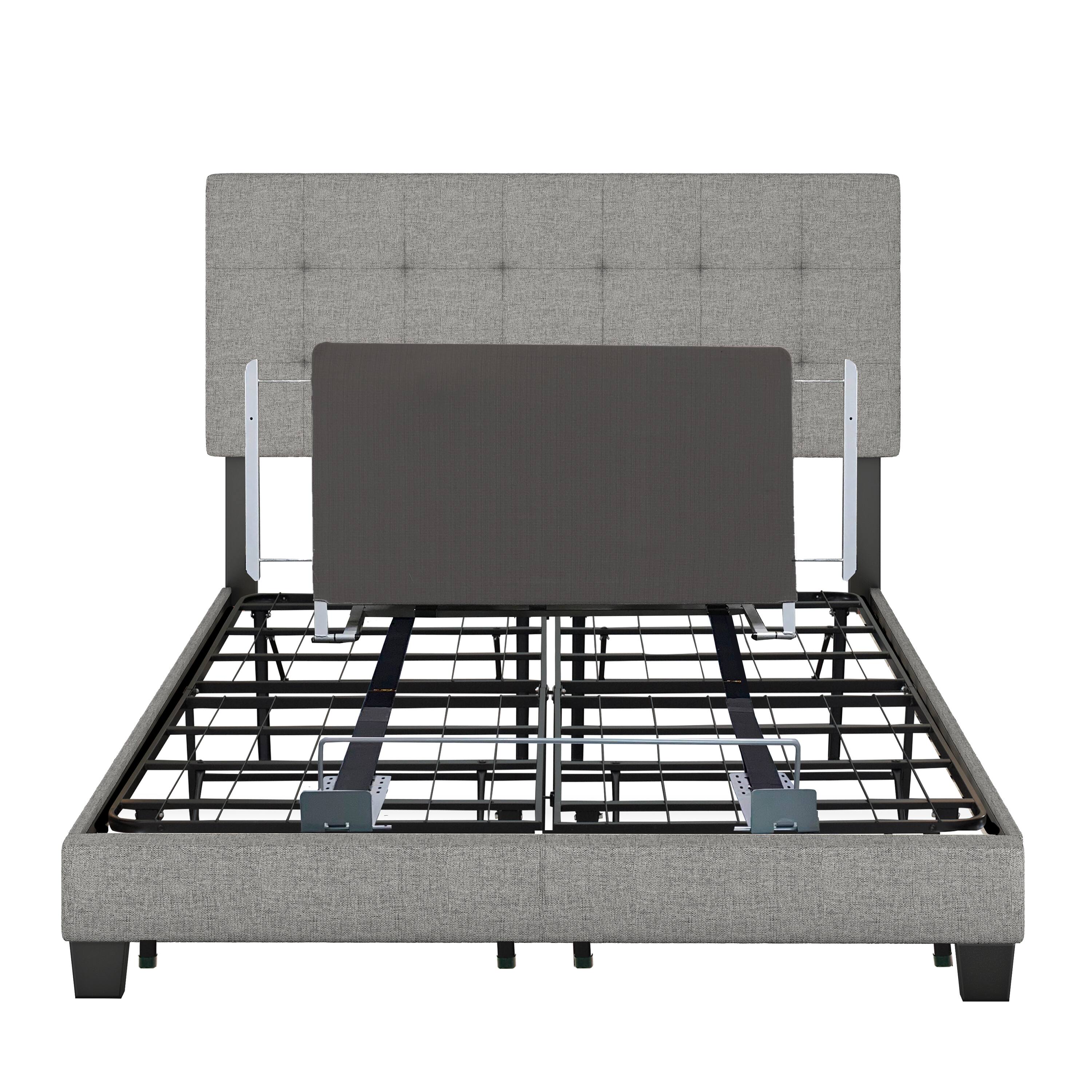 Alt View 5. Boyd Sleep - AdjustaFlex Adjustable Head Lift Base Kit, Lightweight Power Bed Kit, Quick Easy Installation - Black.