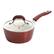 Alt View 6. Kenmore - Kenmore Arlington 12 Piece Aluminum Ceramic Coated Nonstick Cookware Set in Metallic Red - Metallic Red.