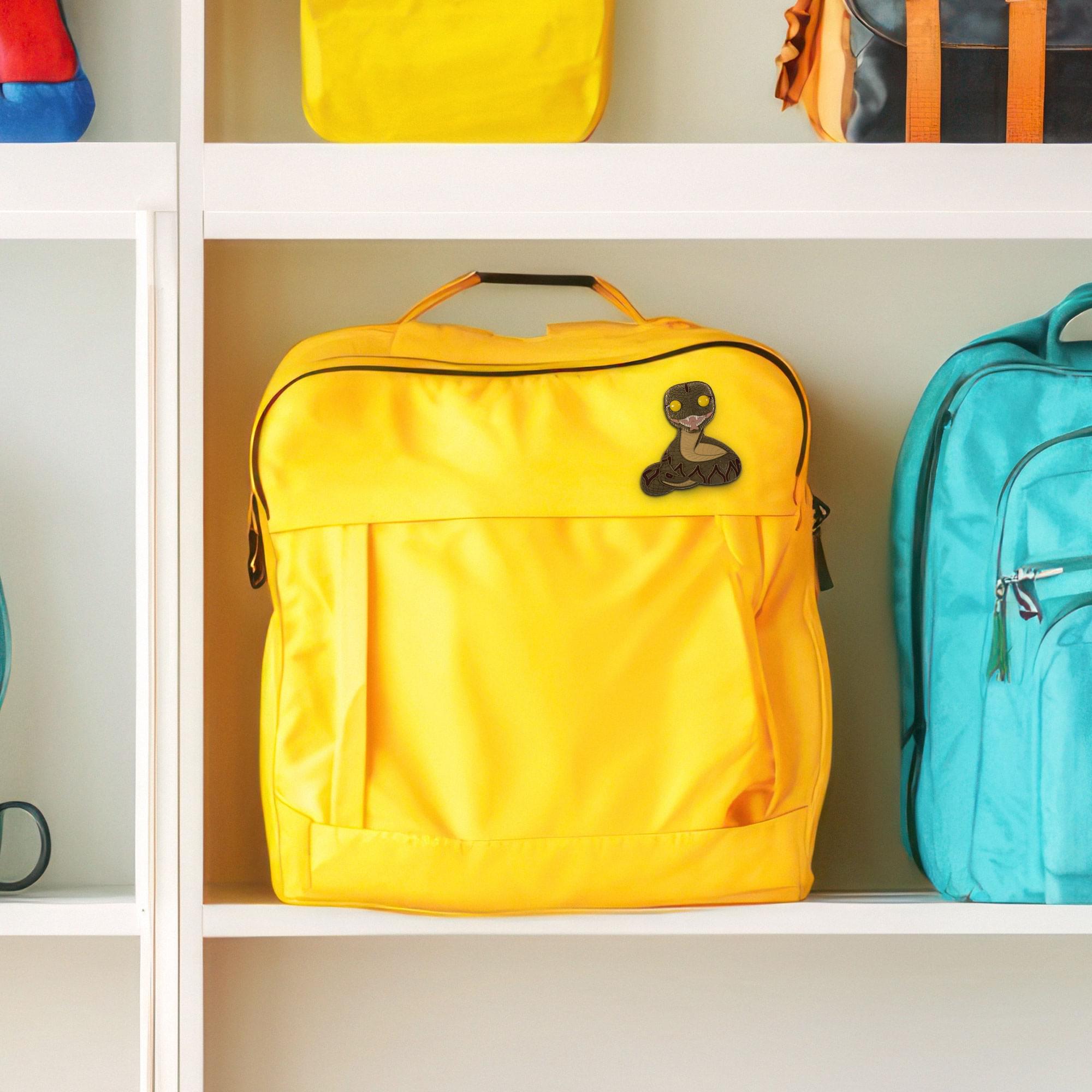 Alt View 2. Funko - Harry Potter Funko POP Pin Large Enamel Pin | Nagini - Green.