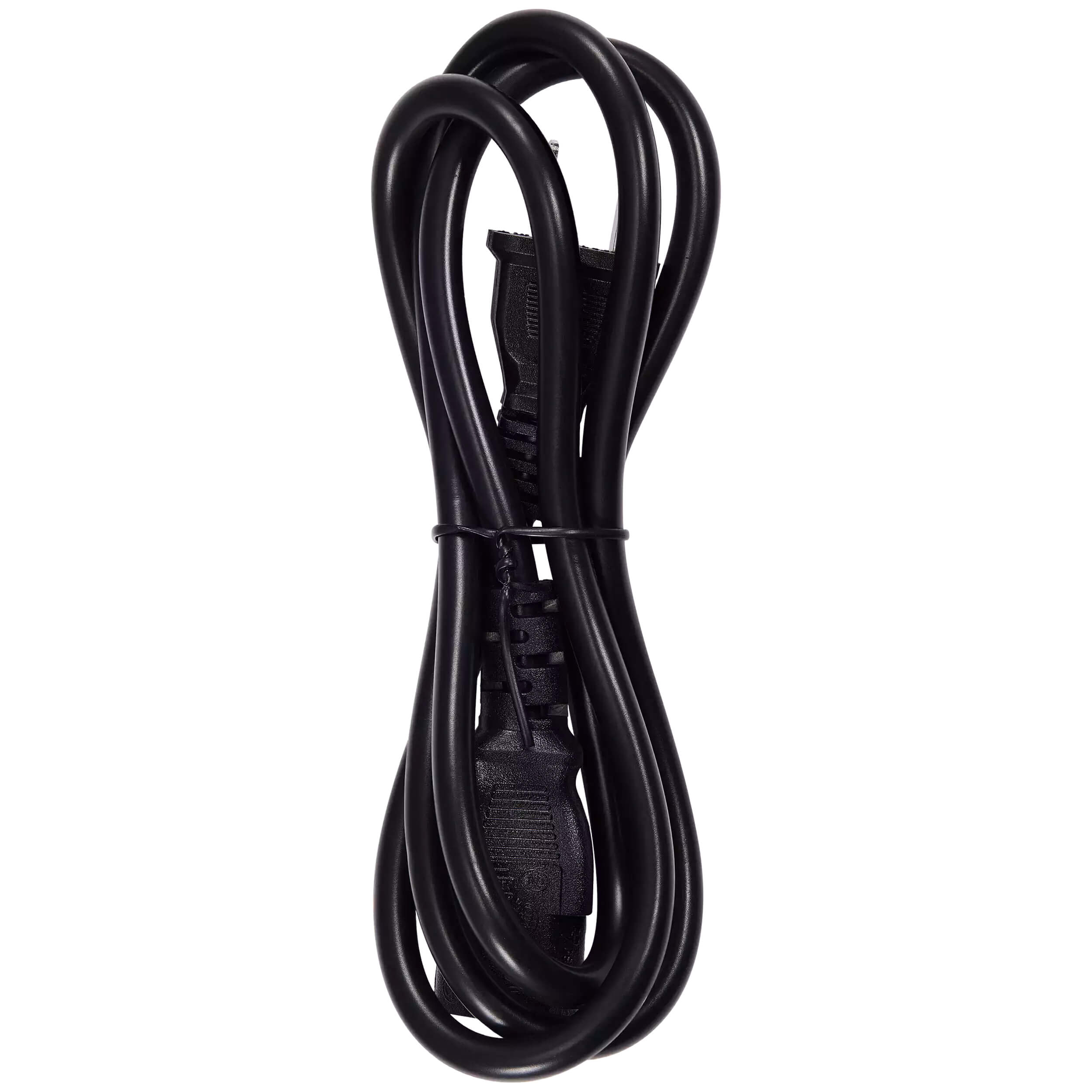 Alt View 2. MobileSentrix - AC Power Cable Cord (C17) Compatible For Xbox One S & Xbox One X Consoles (US Version) - Black.