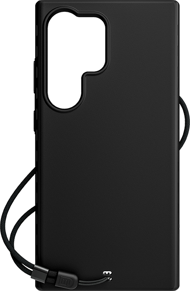 Front. BodyGuardz - BodyGuardz Extend Your Phone's Battery Life Black Case - Samsung Galaxy S24 Ultra - Black.