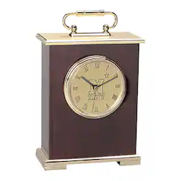 Jardine - Navy Midshipmen Carriage Clock - Gold