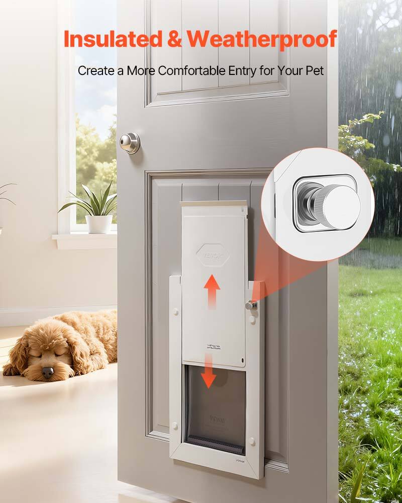 Insulated & Weatherproof  
Create a More Comfortable Entry for Your Pet