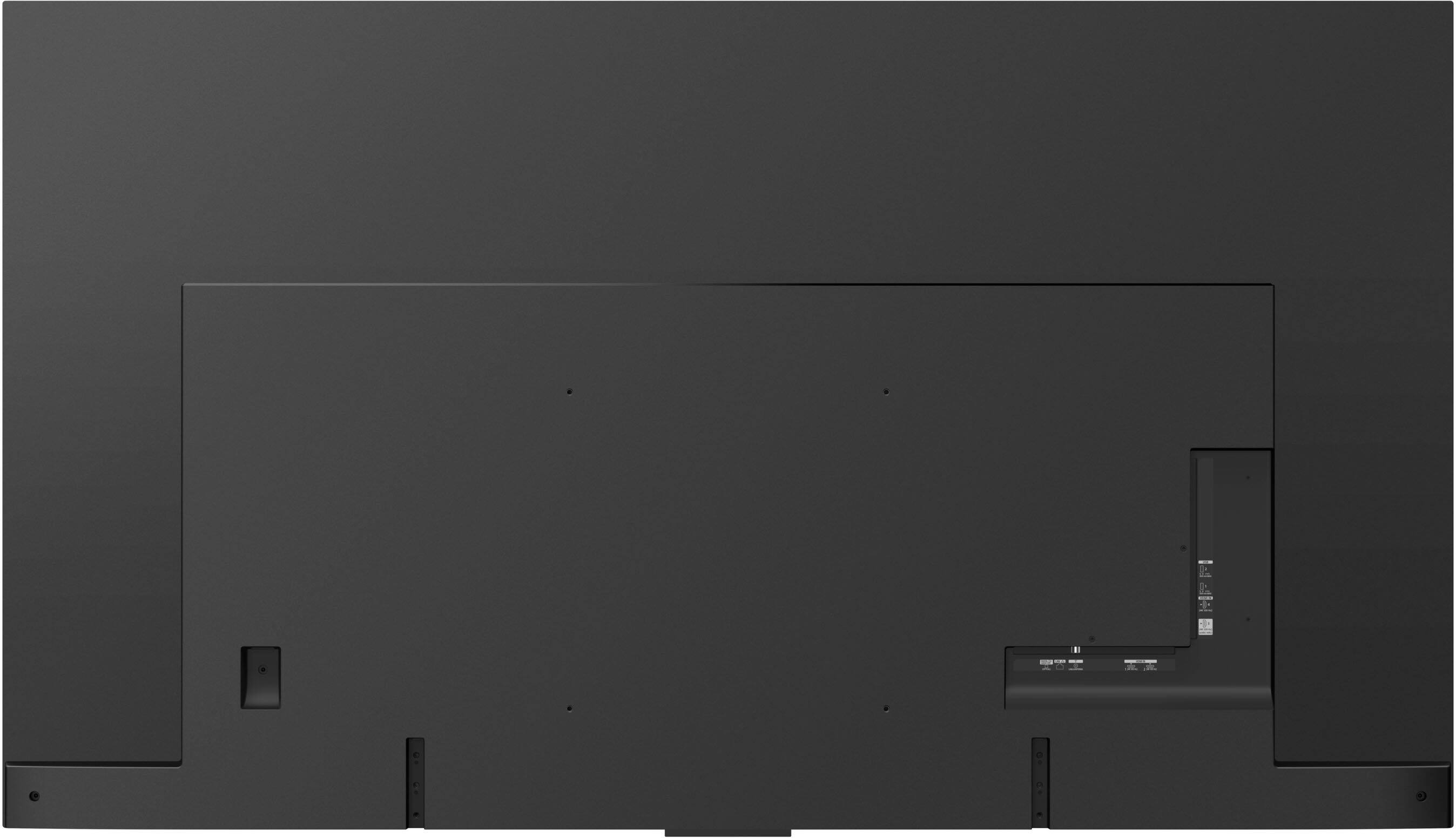 Back. Sony - 83" class BRAVIA 6 OLED 4K HDR Smart Google TV with Gemini - Black.