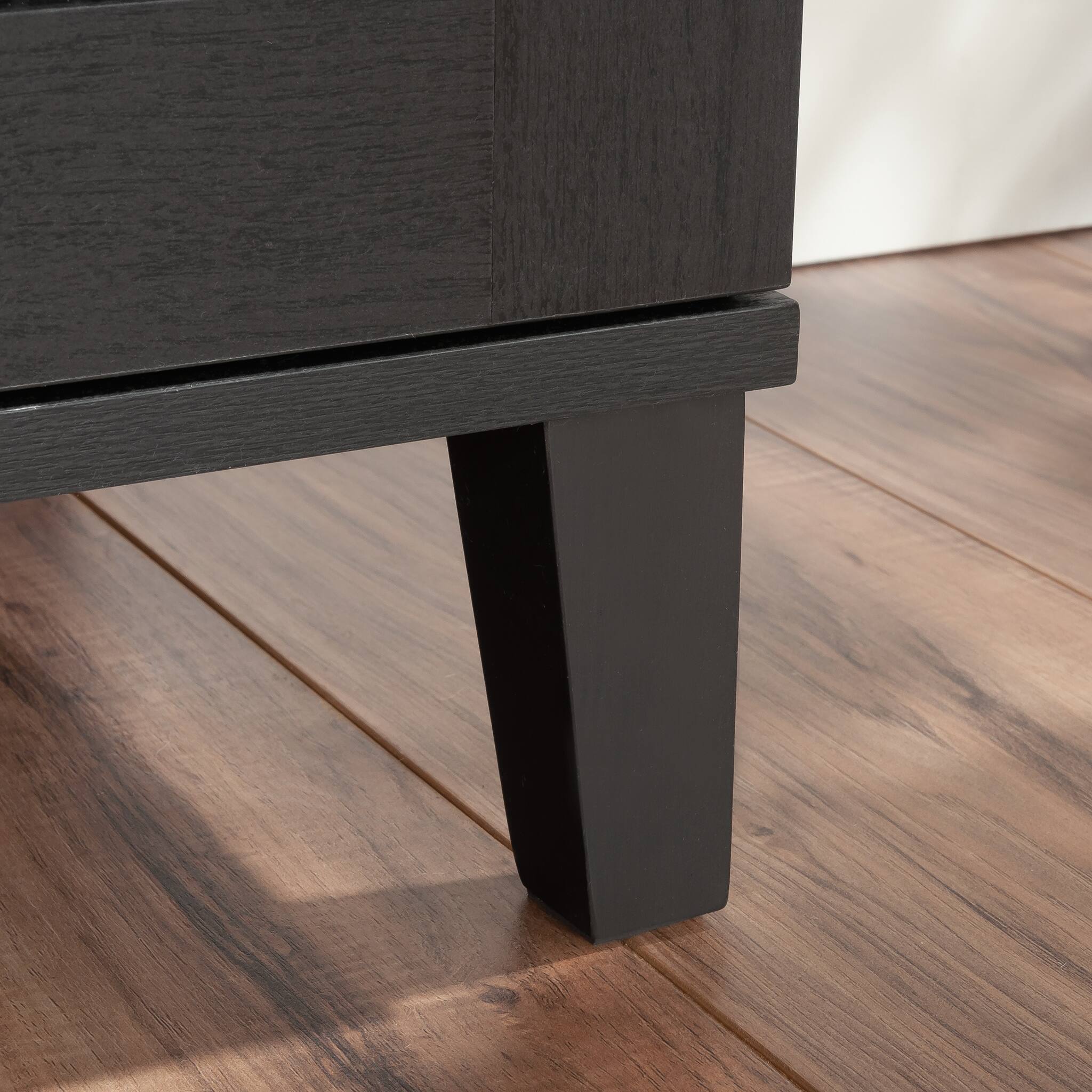 Alt View 33. Sauder - Tiffin Line TV Credenza for TV's up to 65" - Raven Oak.