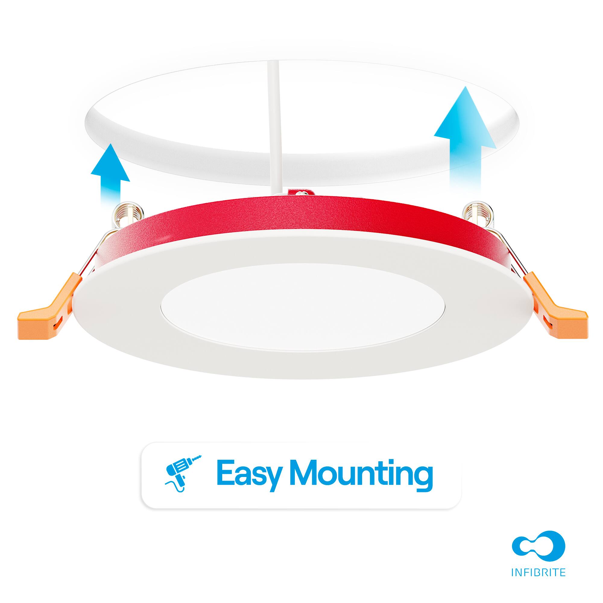 Easy Mounting  
INFIBRITE