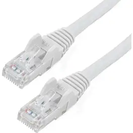 Startech - 10 ft Cat 6 Network Cable - Patch Cable - White RJ-45 Male to Male