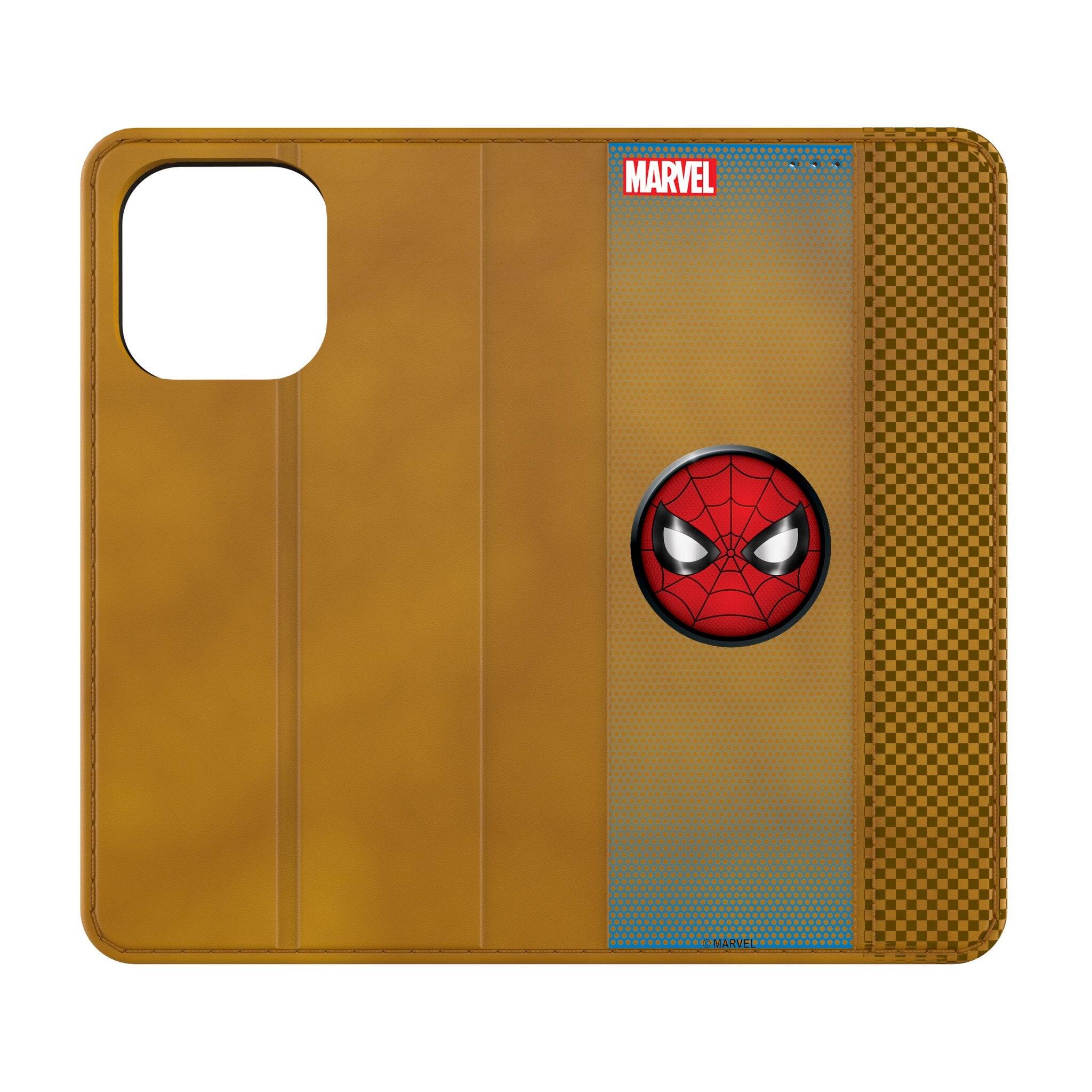 Keyscaper - Marvel Grid Folio Phone Case - Apple iPhone 14 Pro Max - Spider-Man