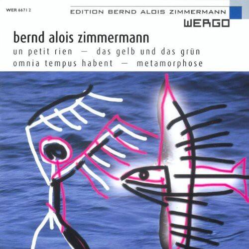WER 66712  
EDITION BERND ALOIS ZIMMERMANN  
WEAGO  

bernd alois zimmermann  
un petit rien — das gelb und das grün  
omnia tempus habent — metamorphose