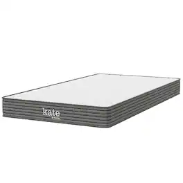 Kate 6" Twin Mattress by Modway - White