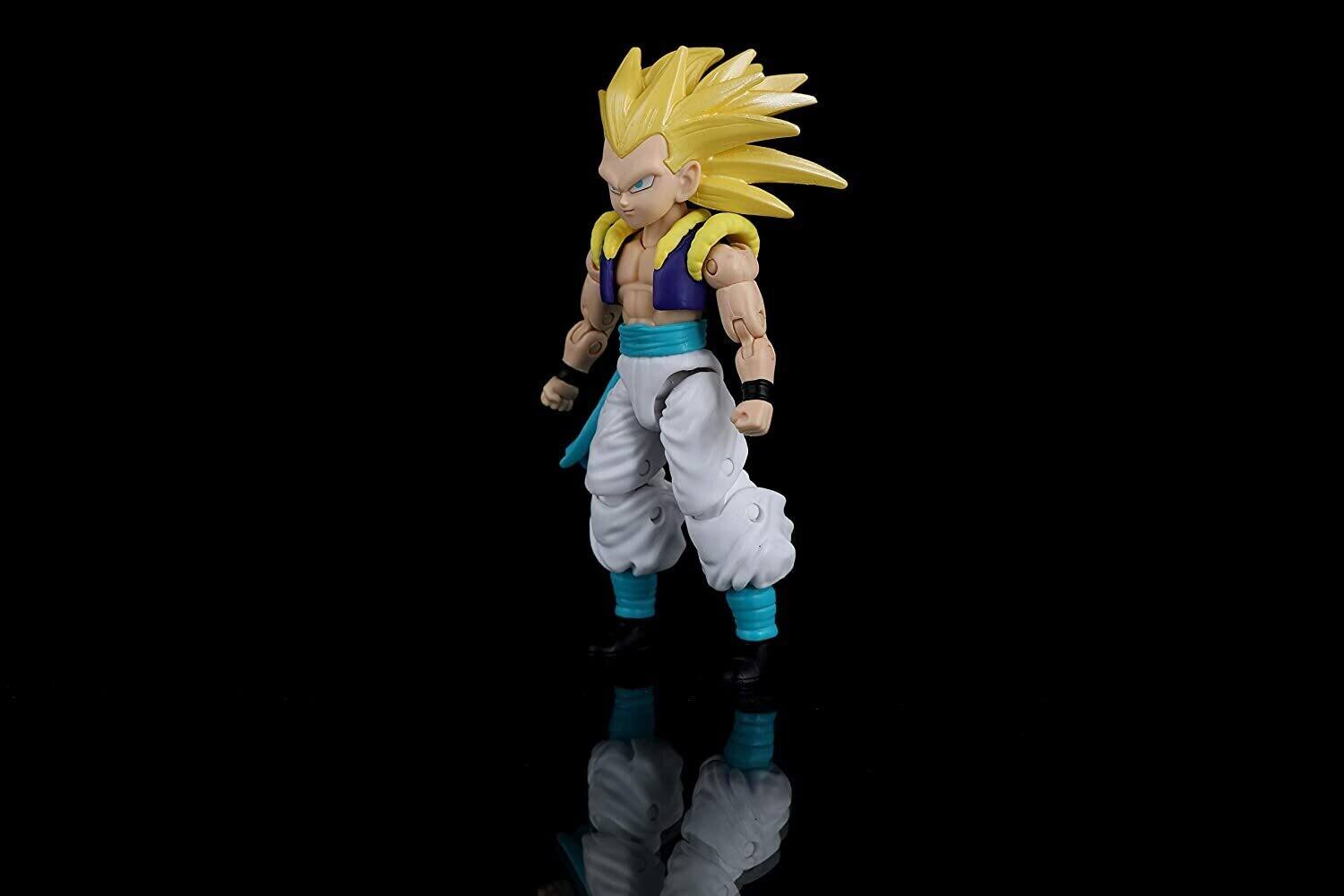 Alt View 4. BANDAI NAMCO Entertainment - Dragonball Super Dragon Stars - Super Saiyan 3 Gotenks 6.5" Action Figure - Multicolor.