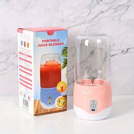 Forest'nSky - USB Rechargeable Mini Juicer Cup - Portable Wireless Blender for Smoothies & Juice, Personal Size - Pink