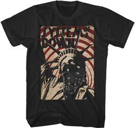 PopMarket - System of a Down - System of a Down - Liberty Bandit T-Shirt - Large Black 18SOAD055A3 - APPAREL - Multicolor