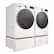 Alt View 17. LG - 5.0 Cu. Ft. High-Efficiency Stackable Smart Front Load Washer with Steam and TurboWash 360° - Alpine White.