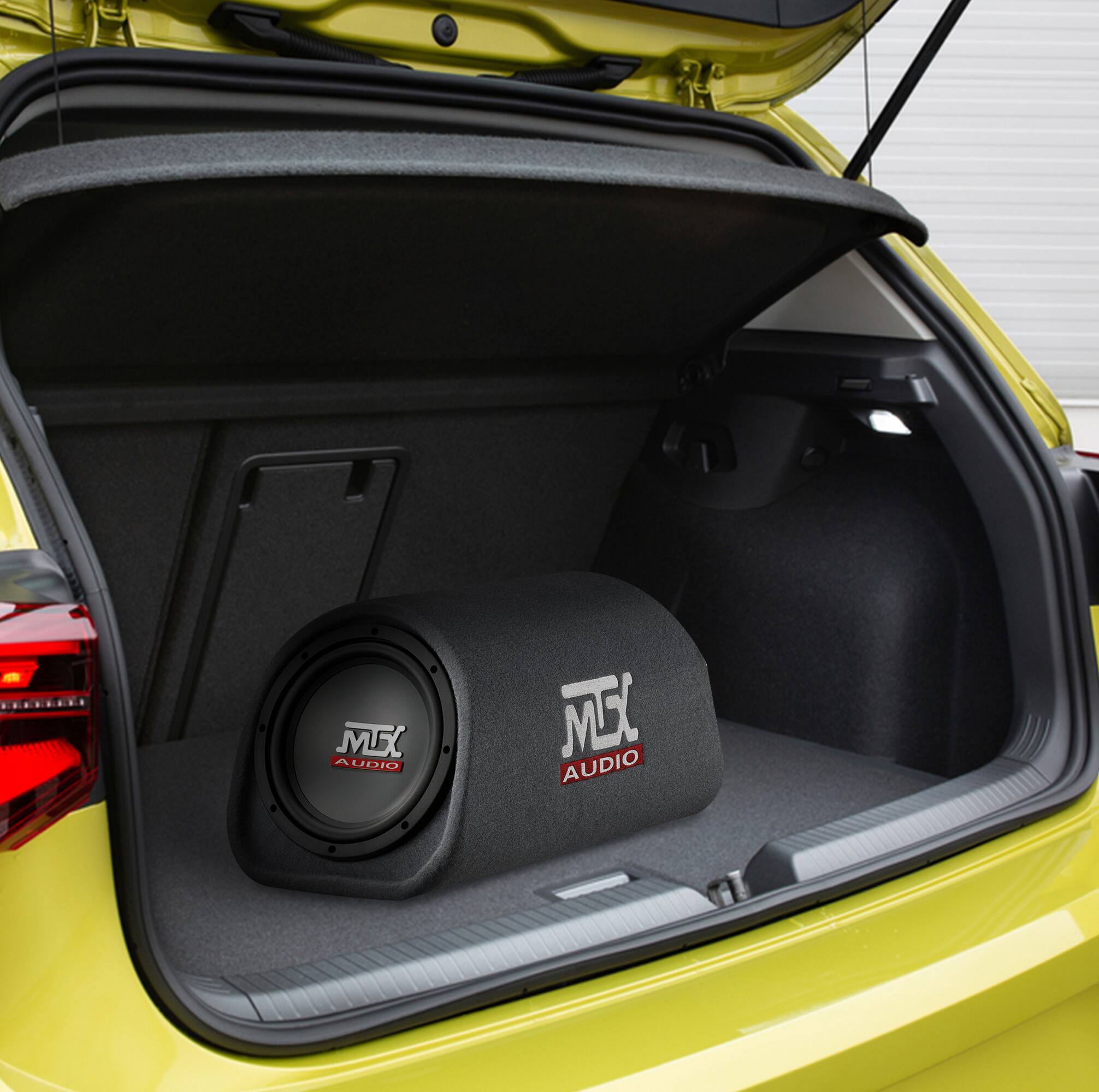 Alt View 3. MTX - MTX AUDIO RT8PT 8" 240W Car Subwoofer & Soundstorm AKS8 8 Gauge Amp Wiring Kit - Black.