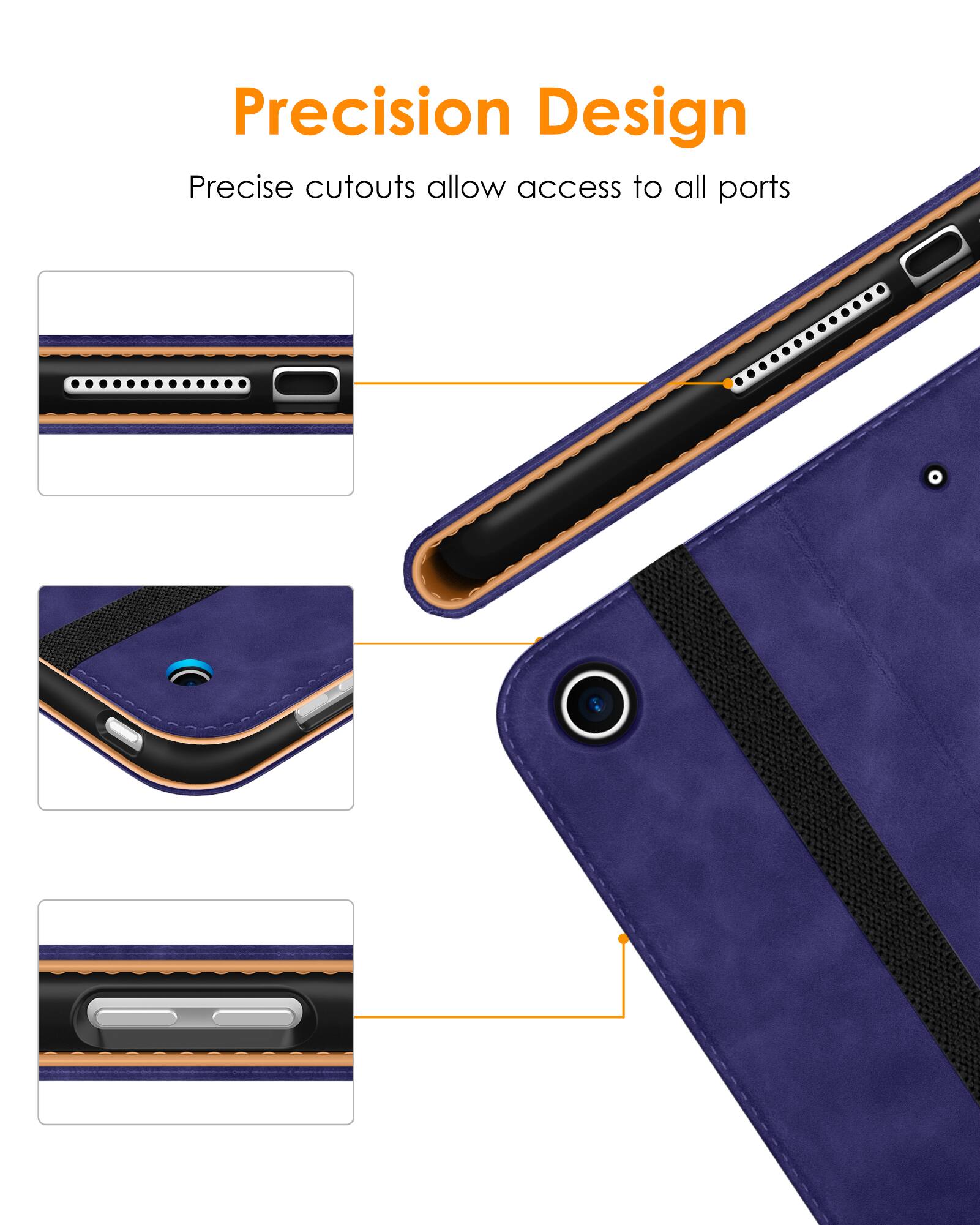 Precision Design  
Precise cutouts allow access to all ports