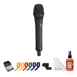 Sony - UTX-M40 Wireless Handheld Cardioid Microphone Transmitter (UC14: 470–542 MHz) + More - Black