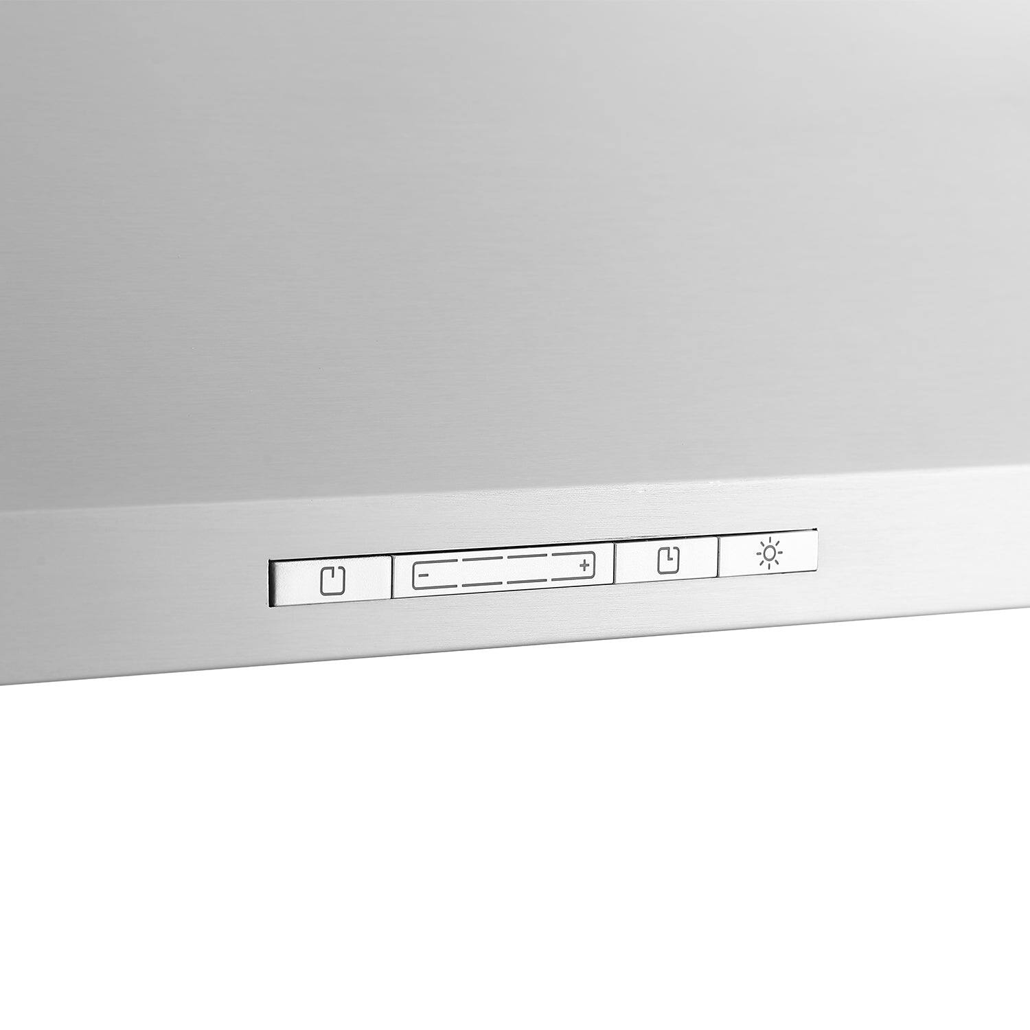 Alt View 1. Rangaire - Rangaire 30" Wall-Mounted Range Hood 580 CFM Convertible Stainless Steel RHWMP30S - Stainless Steel.