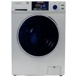 Equator - All-in-One RV Approved Washer Dryer VENTED-DRY 30% FASTER than Condense 15lb 110V - Silver
