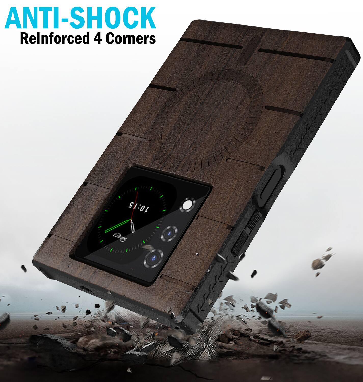 ANTI-SHOCK  
Reinforced 4 Corners