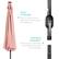 EASY STORAGE: Built-in hand crank allows for quick setup & breakdown.
DURABLE ASSEMBLY: Push-button connector pin protects the pole from damage.