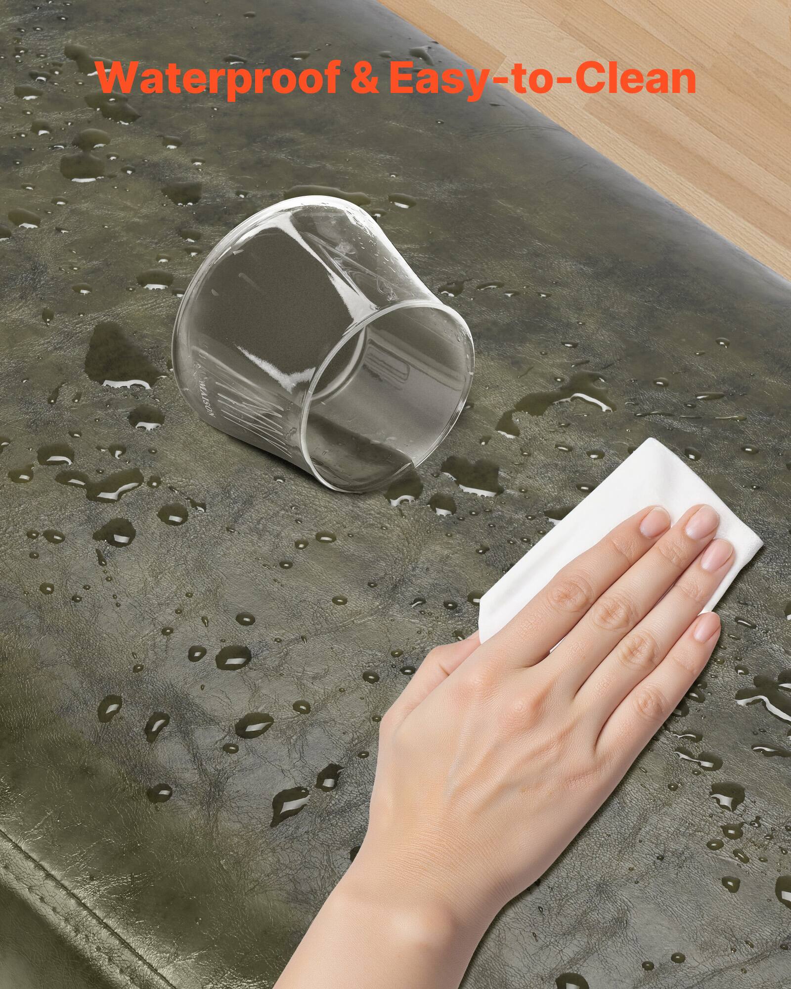 Waterproof & Easy-to-Clean