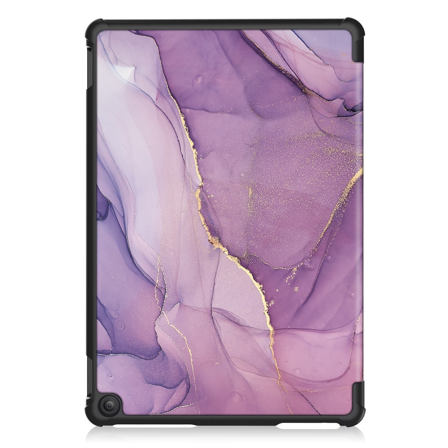 Alt View 12. SaharaCase - Tri-Fold Folio Case for Amazon Fire HD 10 (2023) - Purple.