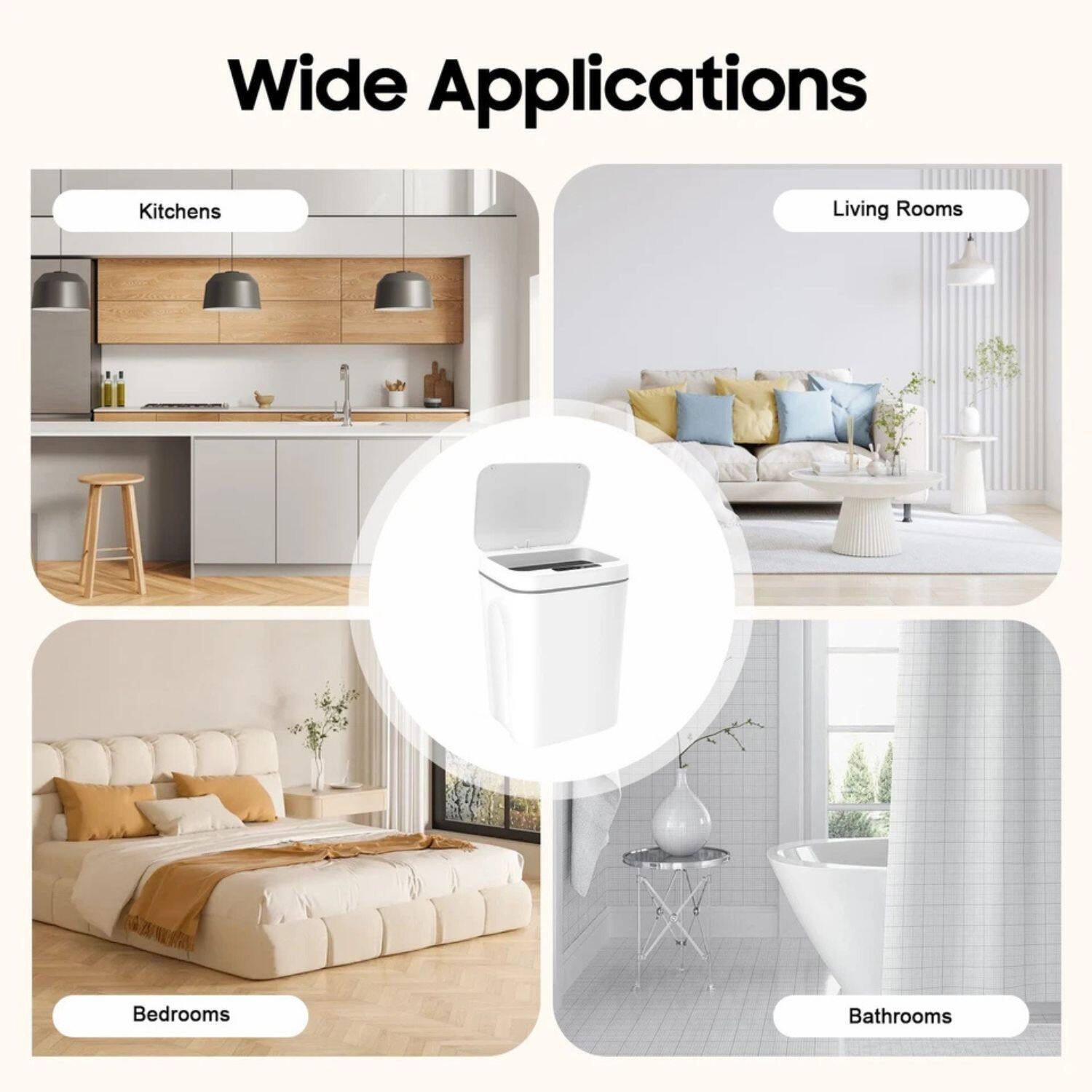 Wide Applications

- Kitchens
- Living Rooms
- Bedrooms
- Bathrooms