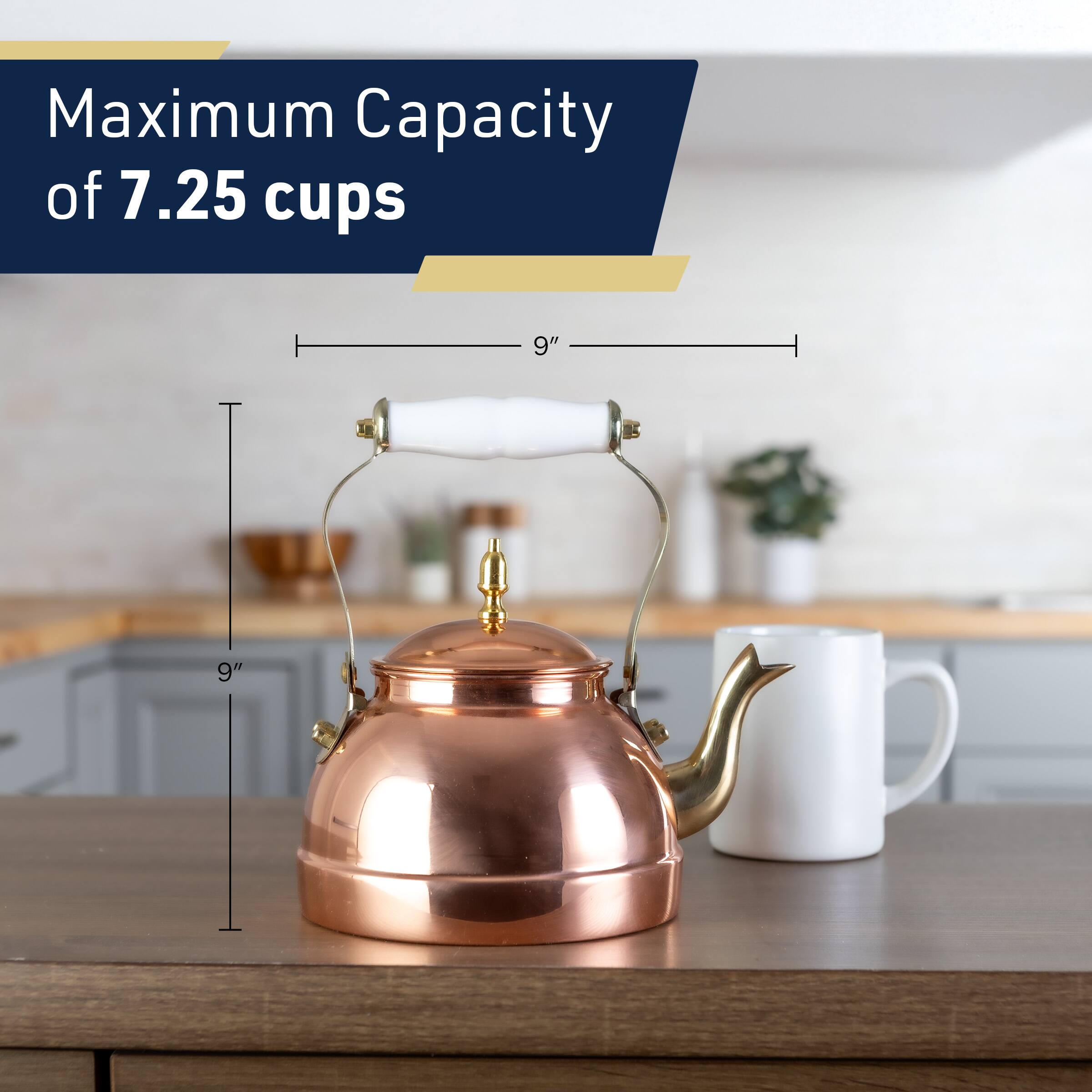 Maximum Capacity of 7.25 cups

9"