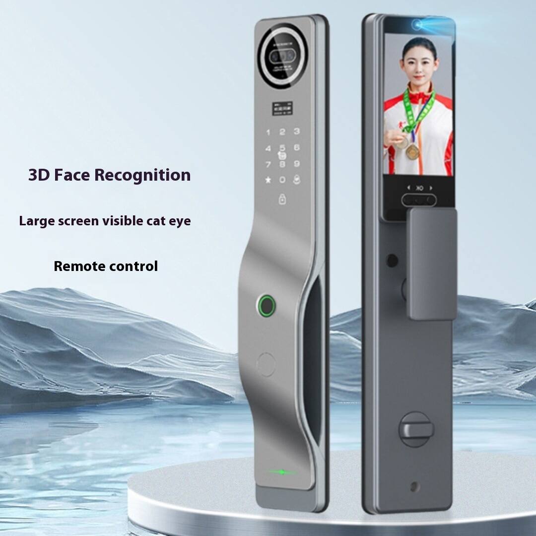 3D Face Recognition  
Large screen visible cat eye  
Remote control