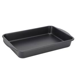 Oster - Teston Platinum Collection 13x9 Inch Nonstick Carbon Steel Baking Pan - Matte Black