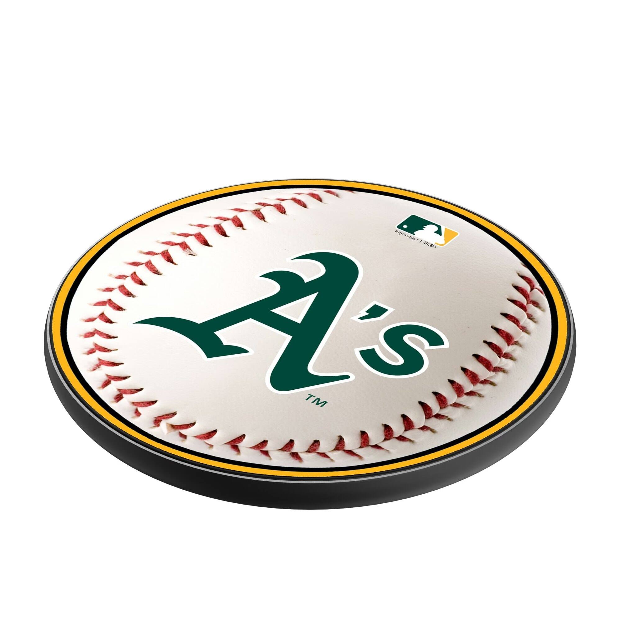 Alt View 1. Keyscaper - Athletics Wireless Charging Pad - Multicolor.