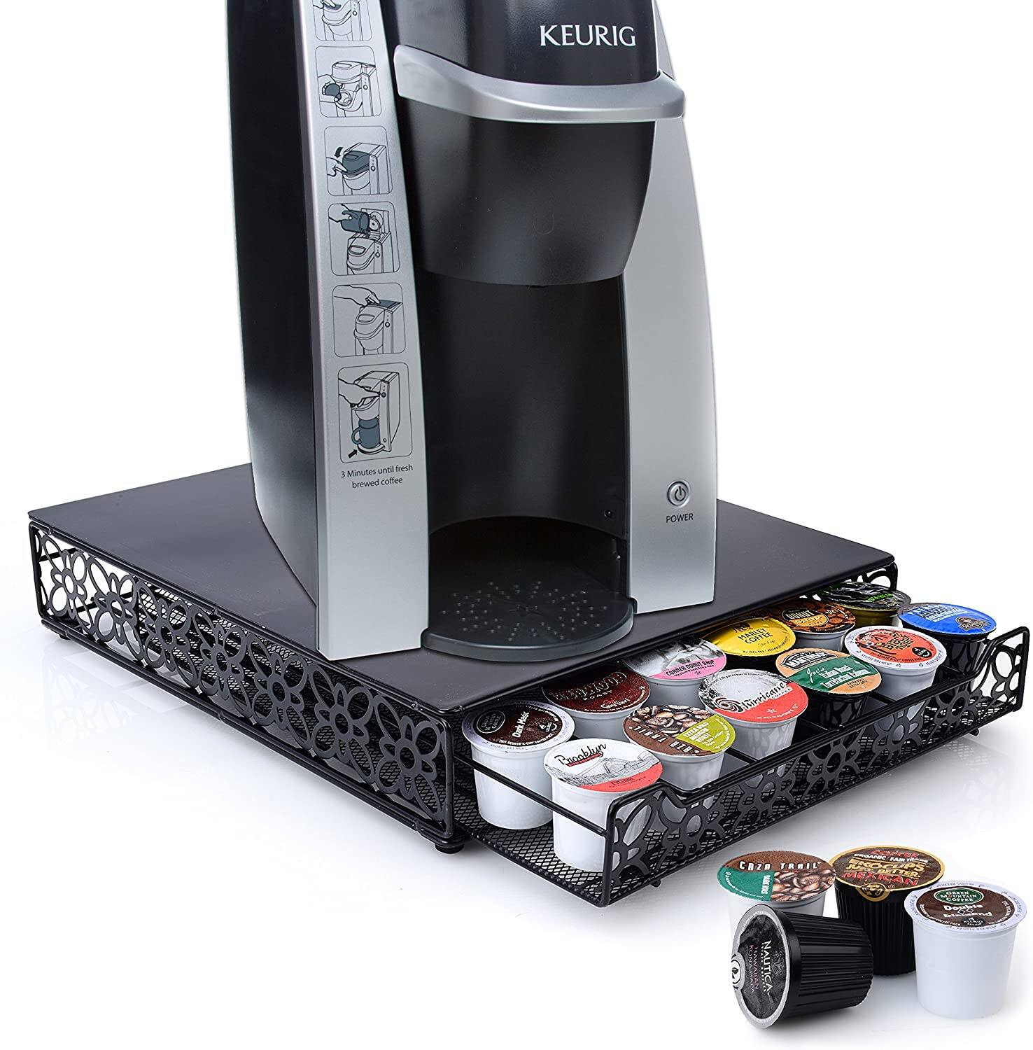 KEURIG

3 Minutes until fresh brewed coffee

POWER

COFFEE TASTES BETTER WITH FRESHLY BREWED COFFEE