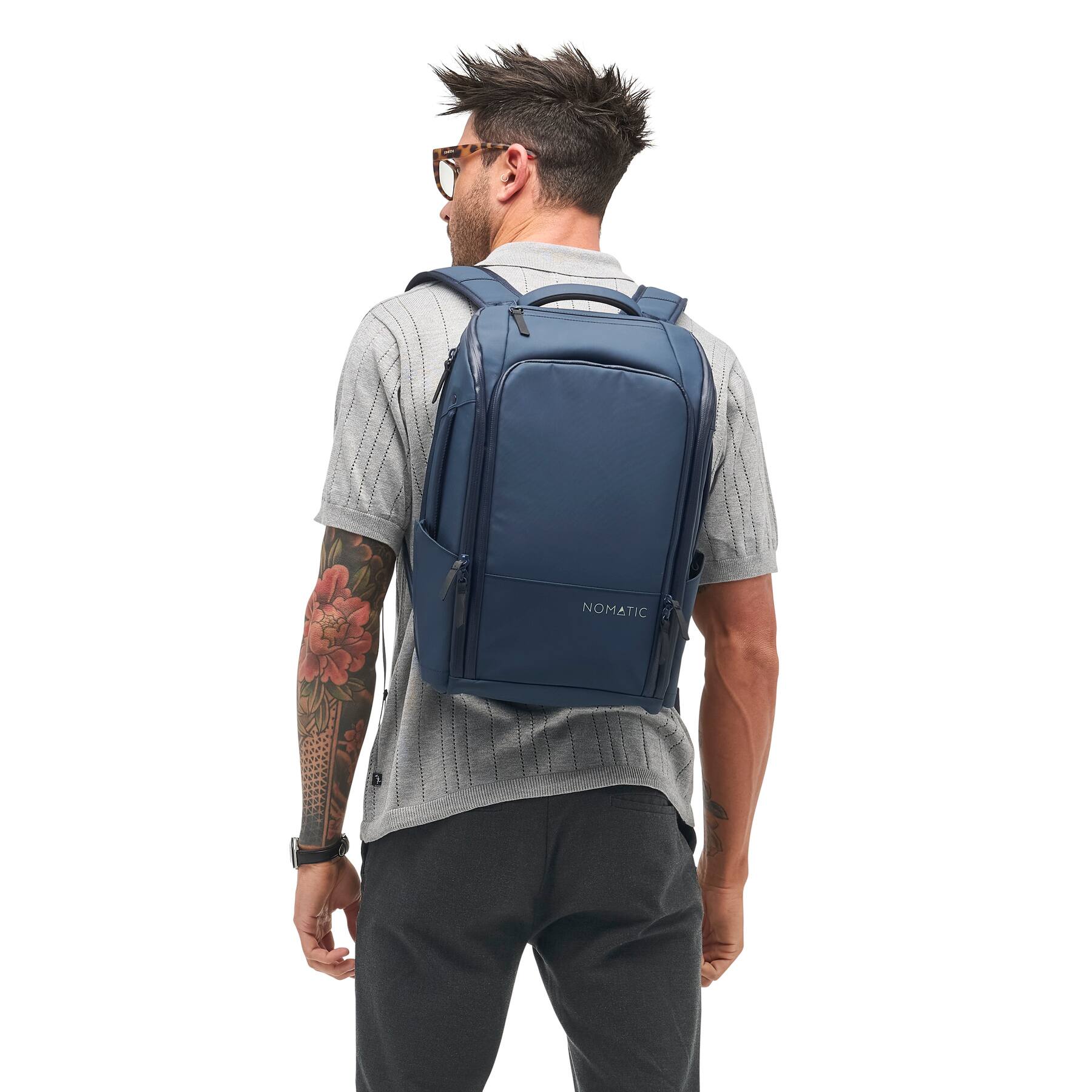 Alt View 2. Nomatic - Backpack 14L - Navy.
