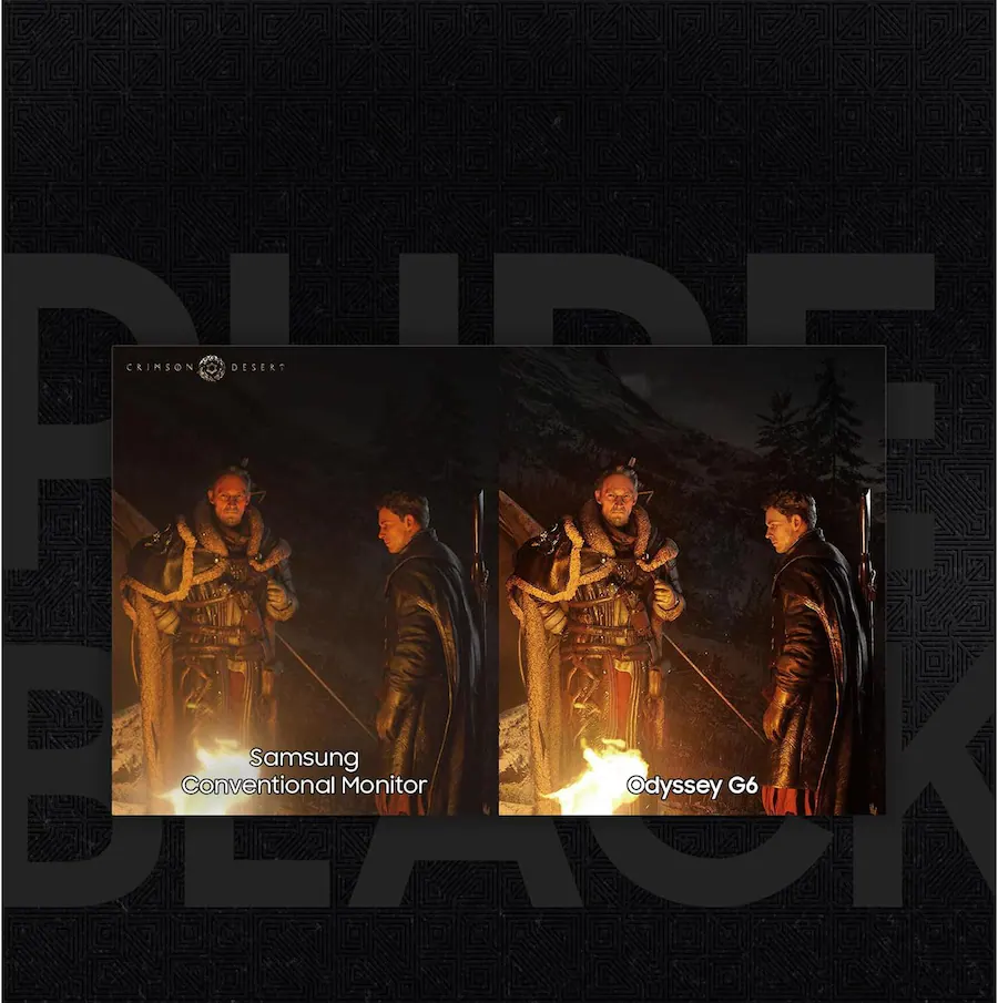 DESIERTO CARMESÍ
Monitor convencional Samsung Odyssey G6