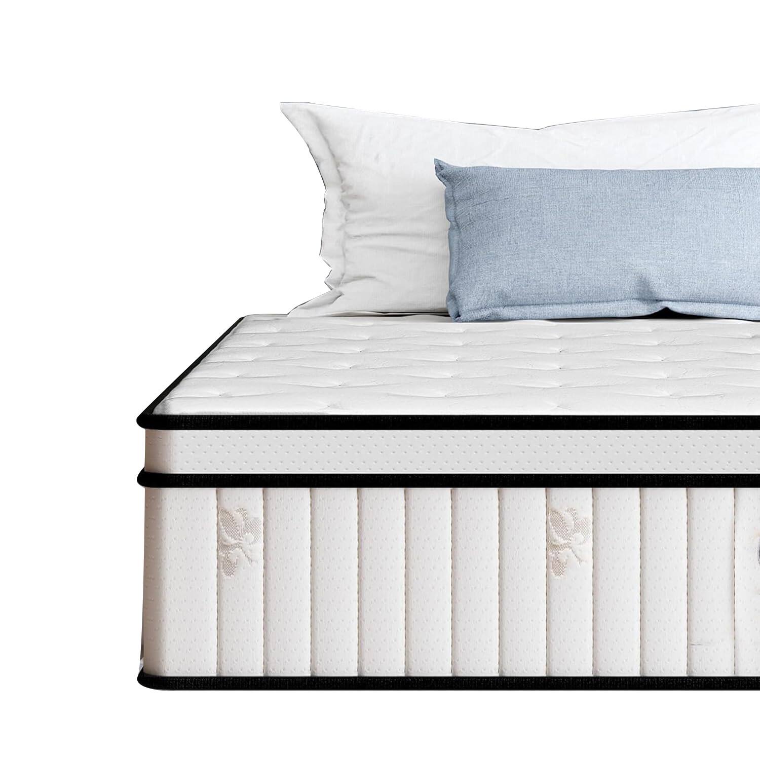 Front. Yardgrace - Yardgrace Muti-Size Mattress, 10 Inch Hybrid Muti-Size Mattress in a Box - White.