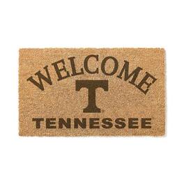 Jardine - Tennessee Volunteers 18" x 34" Welcome Coir Doomat - Brown