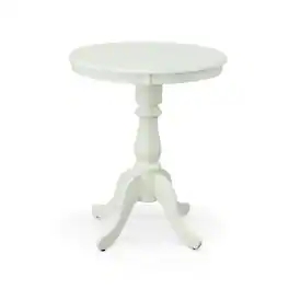 Carolina Chair & Table - Fairview 30" Round Pedestal Bar Table - White